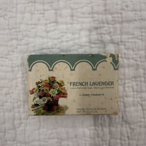 Ben Rickert FRENCH LAVENDER Box Soap Bar NEW